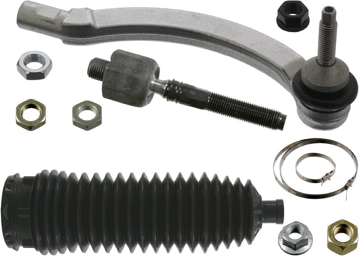 febi bilstein 40556 Spurstange mit Lenkmanschettensatz , 1 Stück Vorderachse rechts, Vorderachse rec