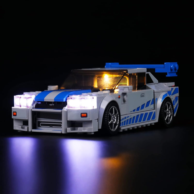 Led Licht Set Kompatibel mit Lego Nissan Skyline GT-R, Dekorationsbeleuchtungsset Compatible with Le