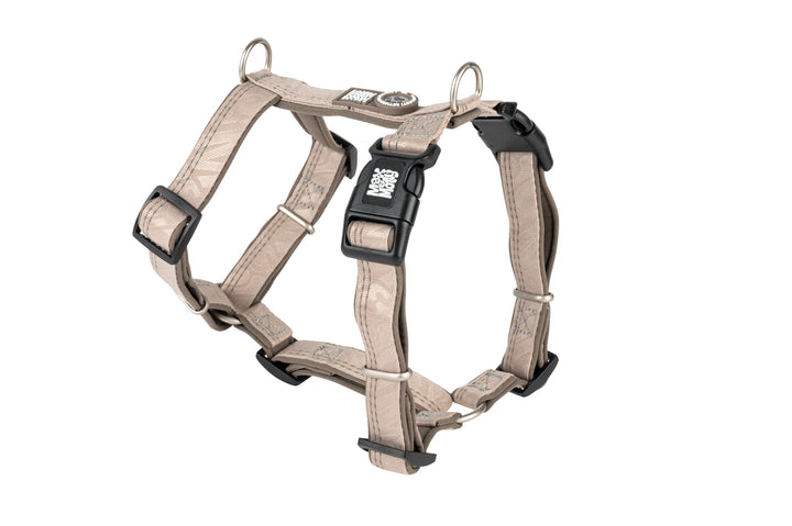 Max & Molly Hundegeschirr Matrix 2.0 Sand/XS in H-Form, für Hunde mit Gotcha! Smart ID, Geschirr Hun