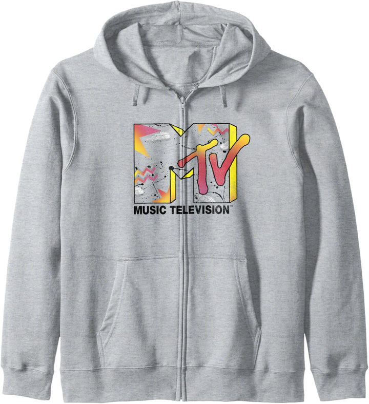MTV Logo Hollow Abstract V2 Kapuzenjacke