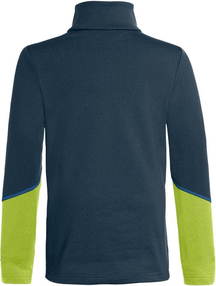 VAUDE Pullover Kids Livigno Halfzip 128 Chute Green, 128 Chute Green