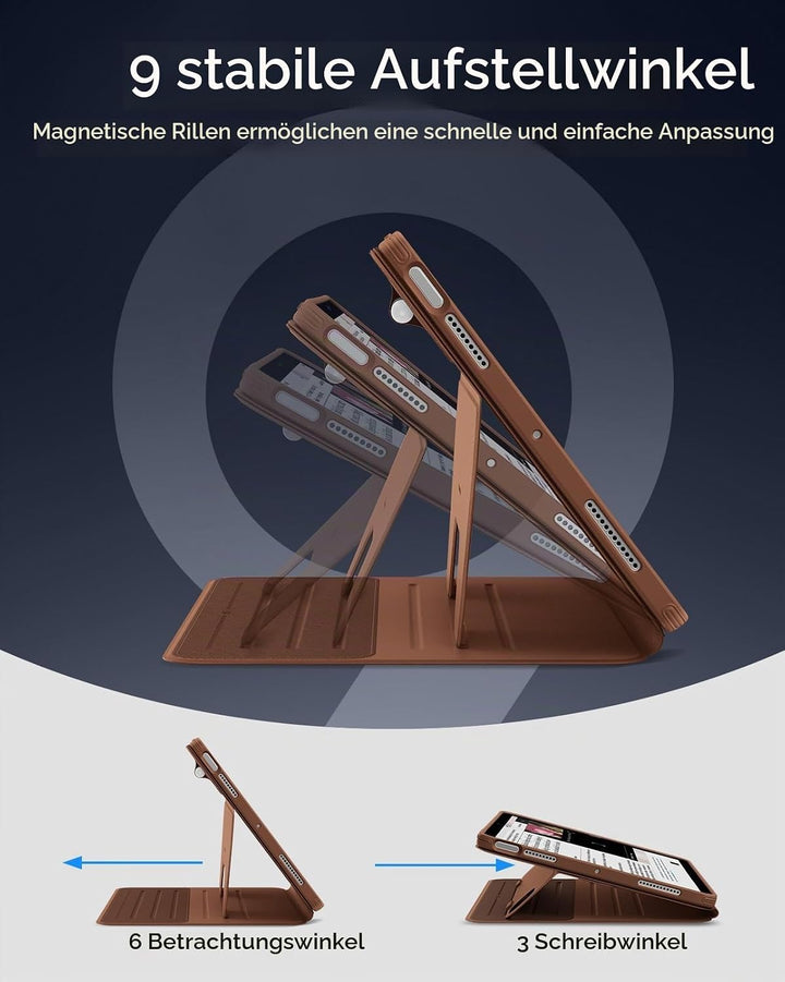 ESR Hülle für iPad Air 11 Zoll M4/M3/M2, iPad Air 8/7/6/5/4 (2026/2025/2024/2022/2020), drehbare Hül
