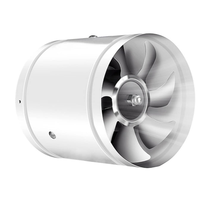 Axialer Rohrventilator Ø100mm, Abluftventilator Zuluft/Abluft,25W Für Bad, WC, Küche, Gewächshaus, Z