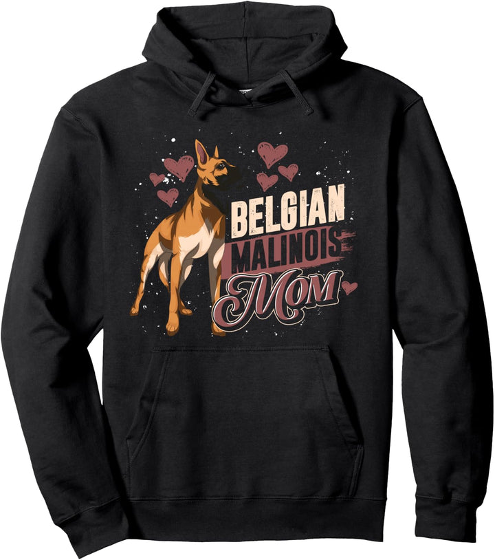 Hunde Mama Hundebesitzer Muttertag Belgischer Malinois Pullover Hoodie