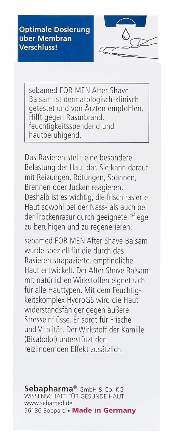 Sebamed For Men After Shave Balsam 100ml, 2er Pack (2 x 100 ml) 2 100 ml (2er Pack), 2 100 ml (2er P