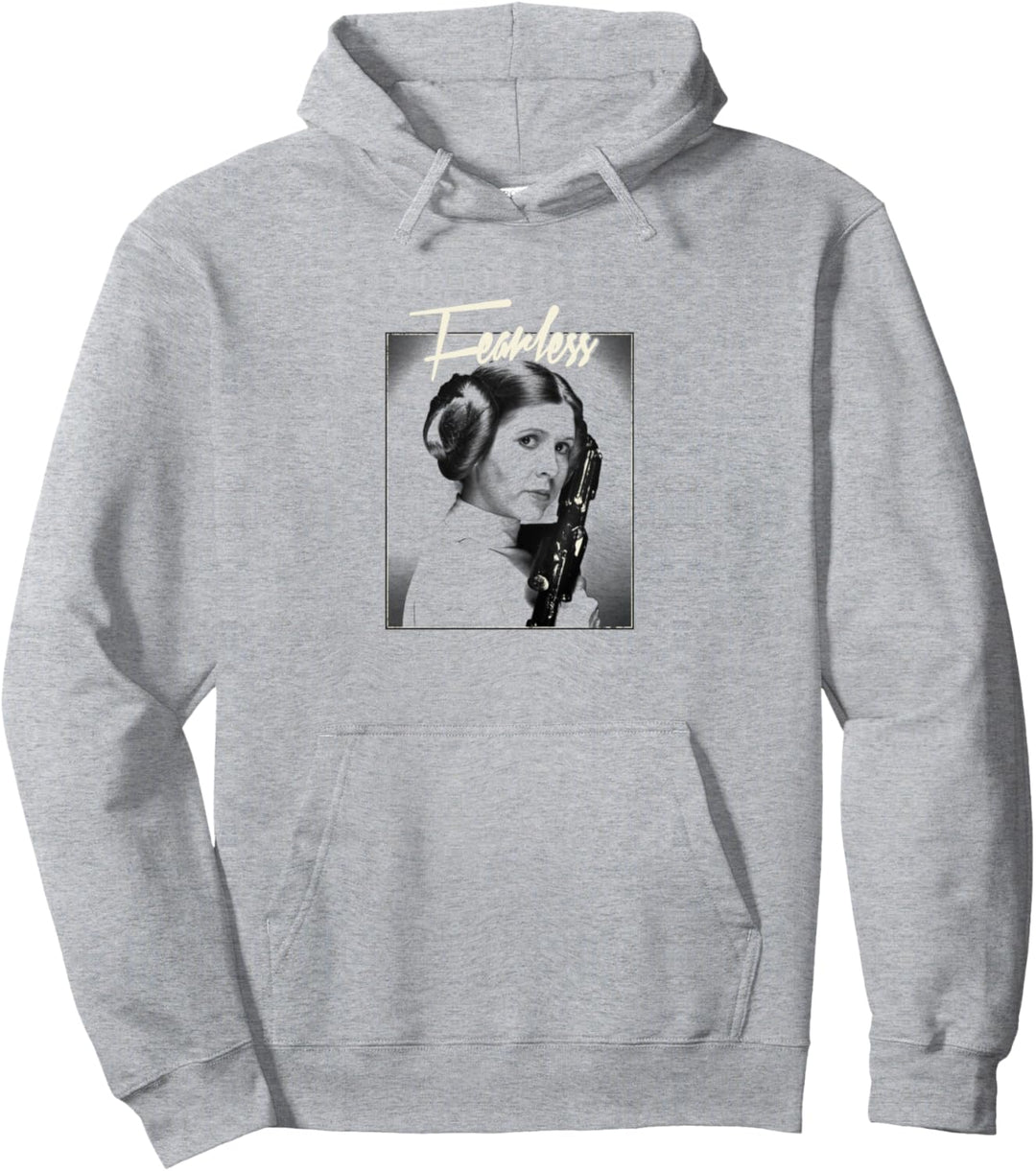 Star Wars Princess Leia FEARLESS Profile Poster Pullover Hoodie