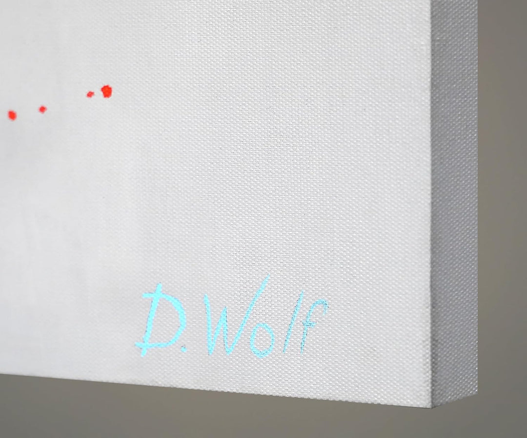 YS-Art Abstrakt Design Acryl Gemälde auf Leinwand buntes Leben handgemalt Wandbilder Wohnzimmer mode