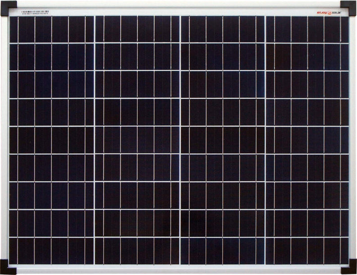 enjoy solar Poly 50W 12V Polykristallines Solarpanel Solarmodul Photovoltaikmodul ideal für Wohnmobi