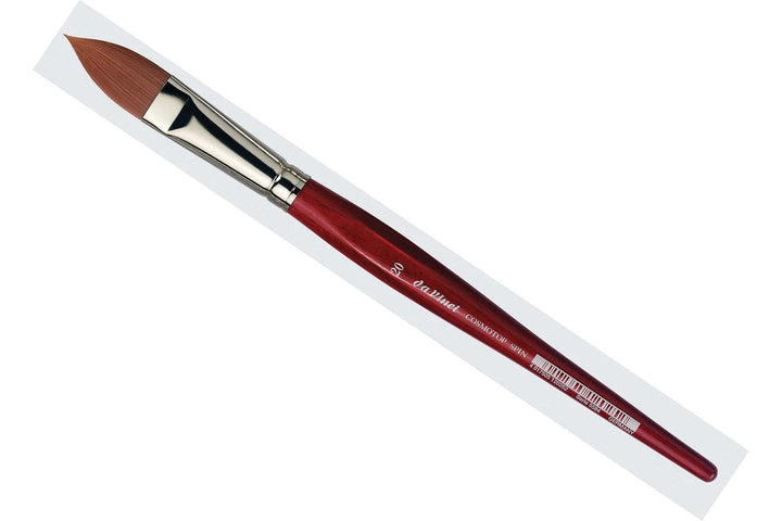 COSMOTOP-SPIN AQUARELLP. oval rotlasierte Stiele Gr: 20