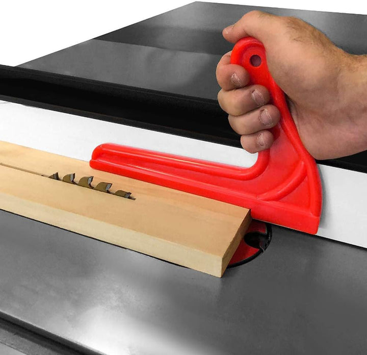 4Pcs Holzbearbeitungs-Push-Stick, Kunststoff-Sicherheit Holzbearbeitungs-Handsäge-Push-Sticks-Werkze