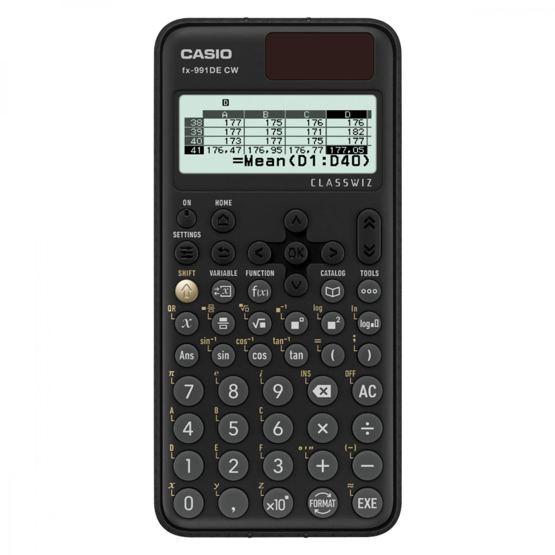 Casio FX-991DE CW ClassWiz technisch wissenschaftlicher Rechner, deutsche Menüführung FX-991DE CW Oh