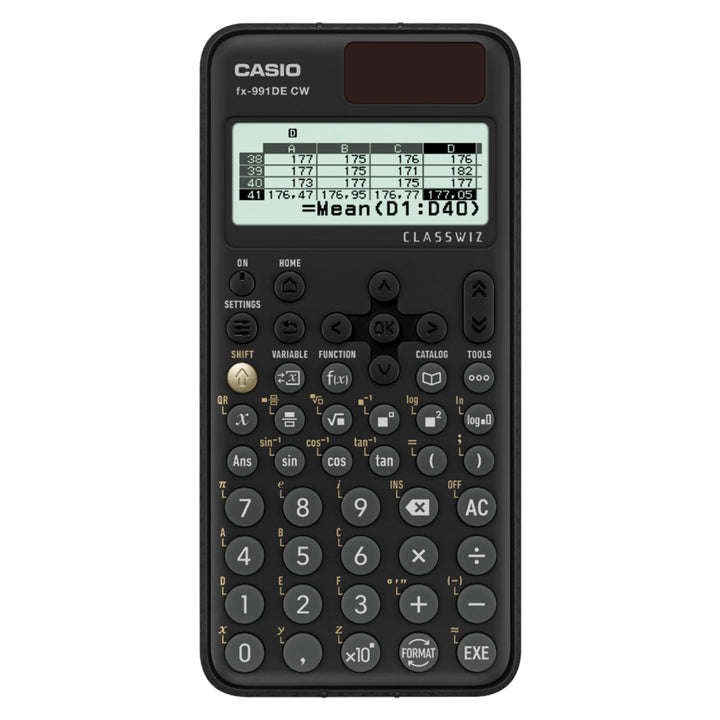 Casio FX-991DE CW ClassWiz technisch wissenschaftlicher Rechner, deutsche Menüführung FX-991DE CW Oh