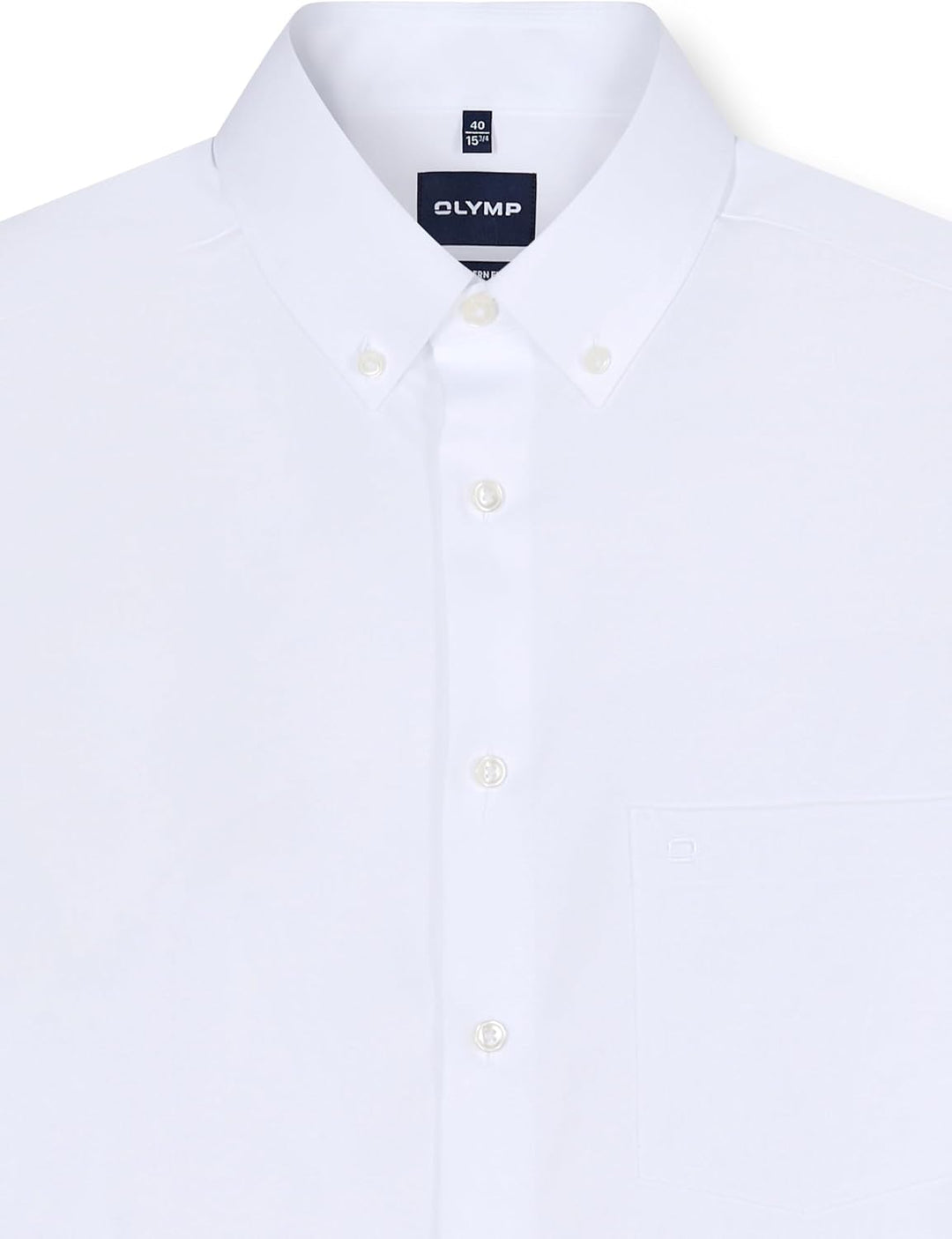 OLYMP Herren Businesshemd Langarm Luxor,Kariert,modern fit,Button-Down-Kragen