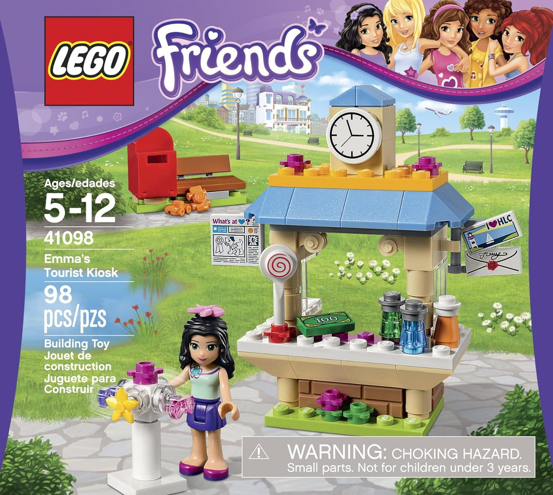LEGO Friends 41098 Emma's Tourist Kiosk Building Kit by