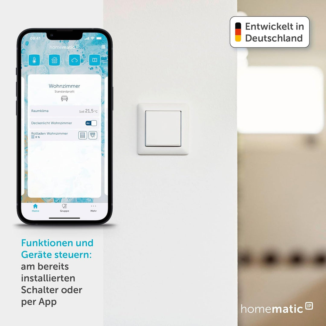 Homematic IP Smart Home Kontakt-Schnittstelle Unterputz – 6-fach, 153501A0 6-fach Unterputz, 6-fach