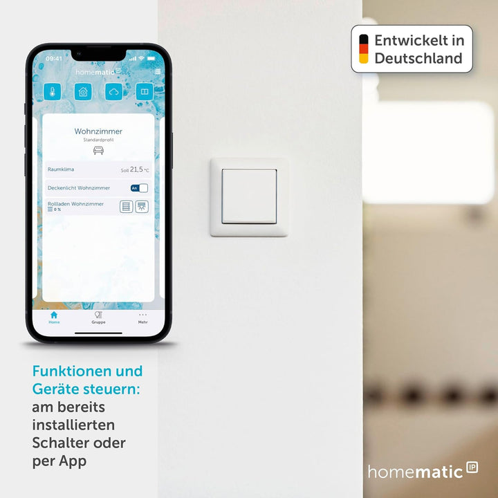 Homematic IP Smart Home Kontakt-Schnittstelle Unterputz – 6-fach, 153501A0 6-fach Unterputz, 6-fach