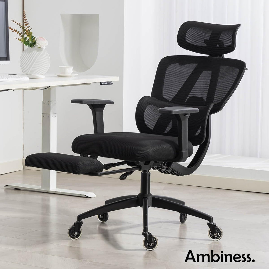 Bürostuhl Schreibtischstuhl | verstellbare Armlehnen &amp; Kopfteil | 6 Modelle | Ergonomisch | stufenlo