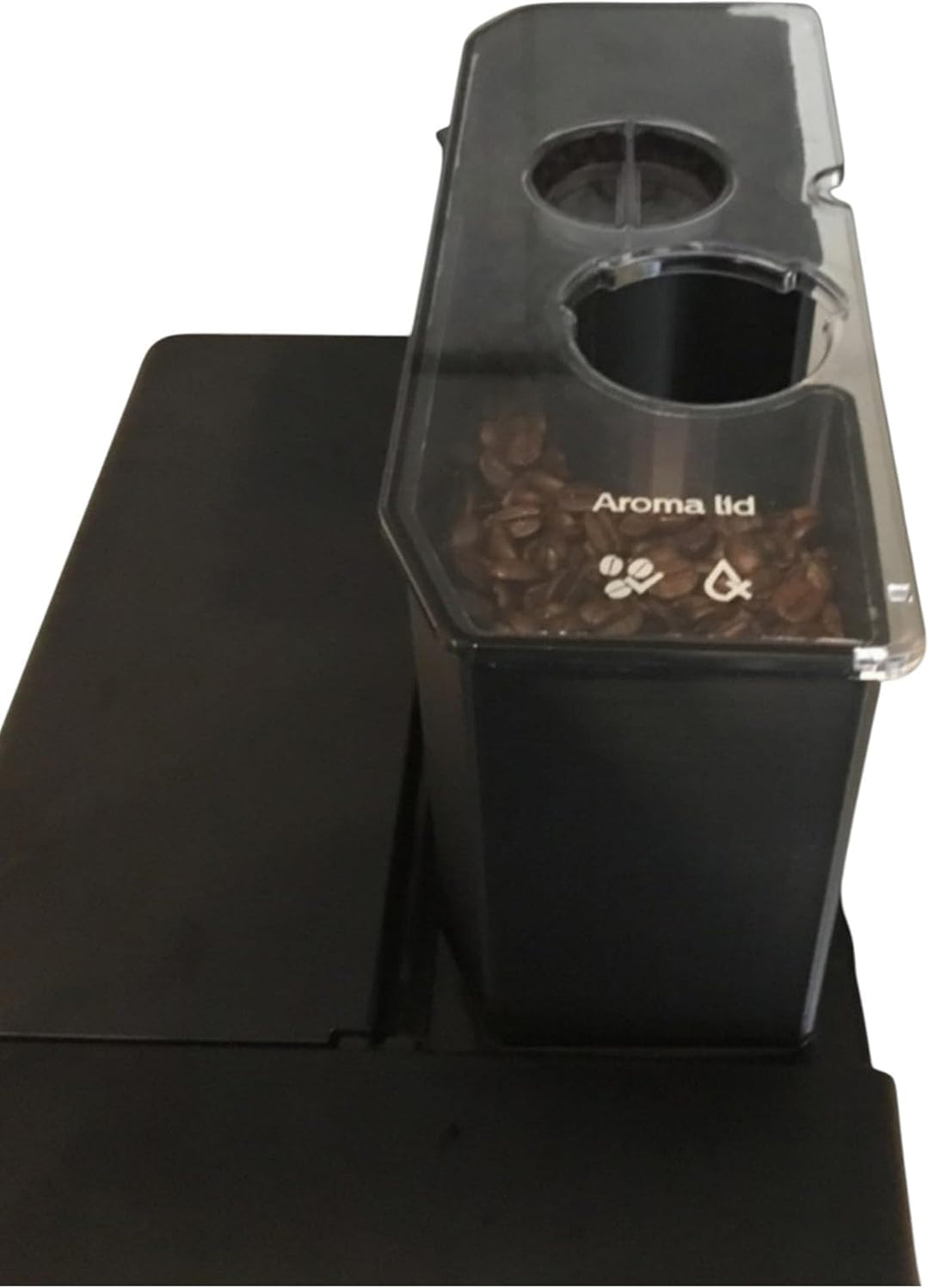Kaffeebohnenbehälterverlängerung passend für Philips 5000 Serie, Saeco Incanto (≈ 500 g (17,63 oz)),