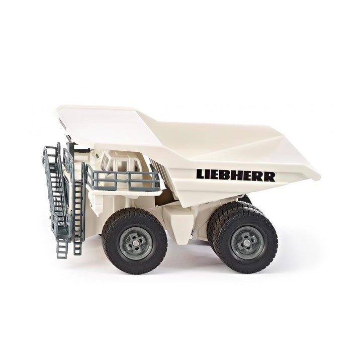 siku 1807, Liebherr T 264 Muldenkipper, 1:87, Metall/Kunststoff, Kippbare Mulde, Weiss Liebherr T 26