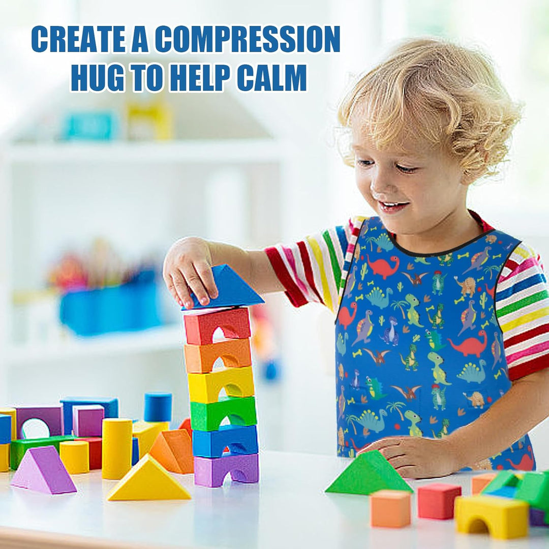 Gewichtsweste Kinder,Beruhigende Sensorik Gewichtstiere Kinder ADHS Hilfsmittel und Autismus Hilfsmi
