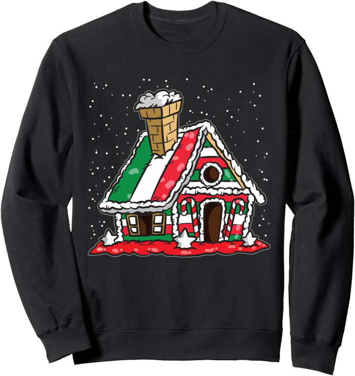Italienisches Lebkuchenhaus - Weihnachten Für Italiener Sweatshirt