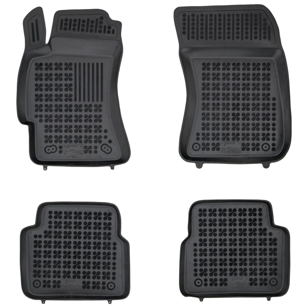 M MOTOS Gummimatten Auto Fussmatte passt für Subaru Forester III 2008-2013 Verbessern Sie Ihren Reis
