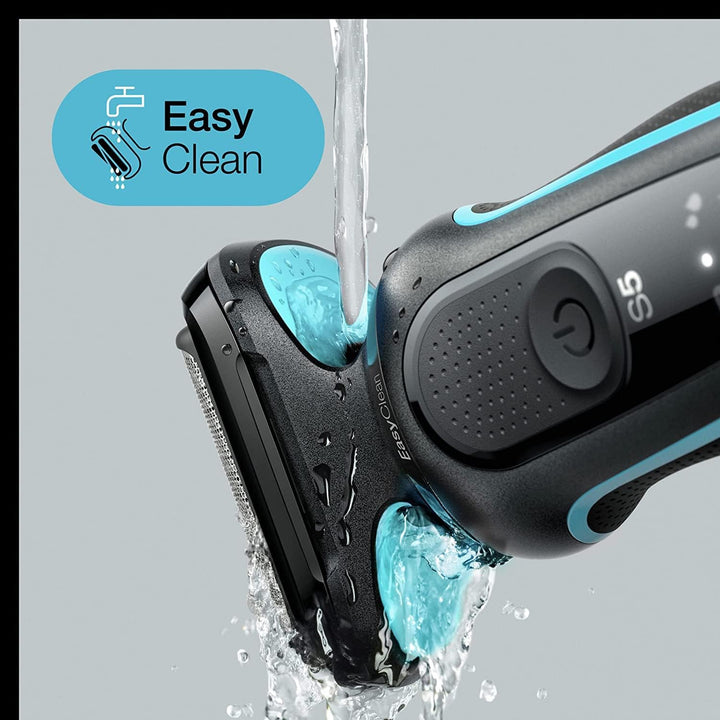 Braun Series 5cs Rasierer Herren, Elektrorasierer mit 3 flexiblen Klingen, Barttrimmer, Ladestand, 5