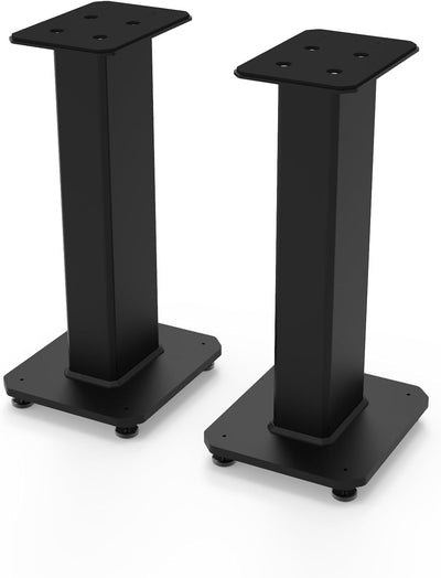 Kanto SX22 Universal Fillable Speaker Floor Stands for Bookshelf Speakers | 22" Tall | Dedicated Cab