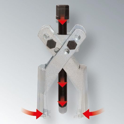 KS Tools 620.5201 Universal-Abzieher 2-armig, 6-100mm
