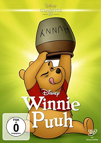 Winnie Puuh - Disney Classics 21 + 51 + Spass im Frühling + Auf grosser Reise + Honigsüsse Weihnacht