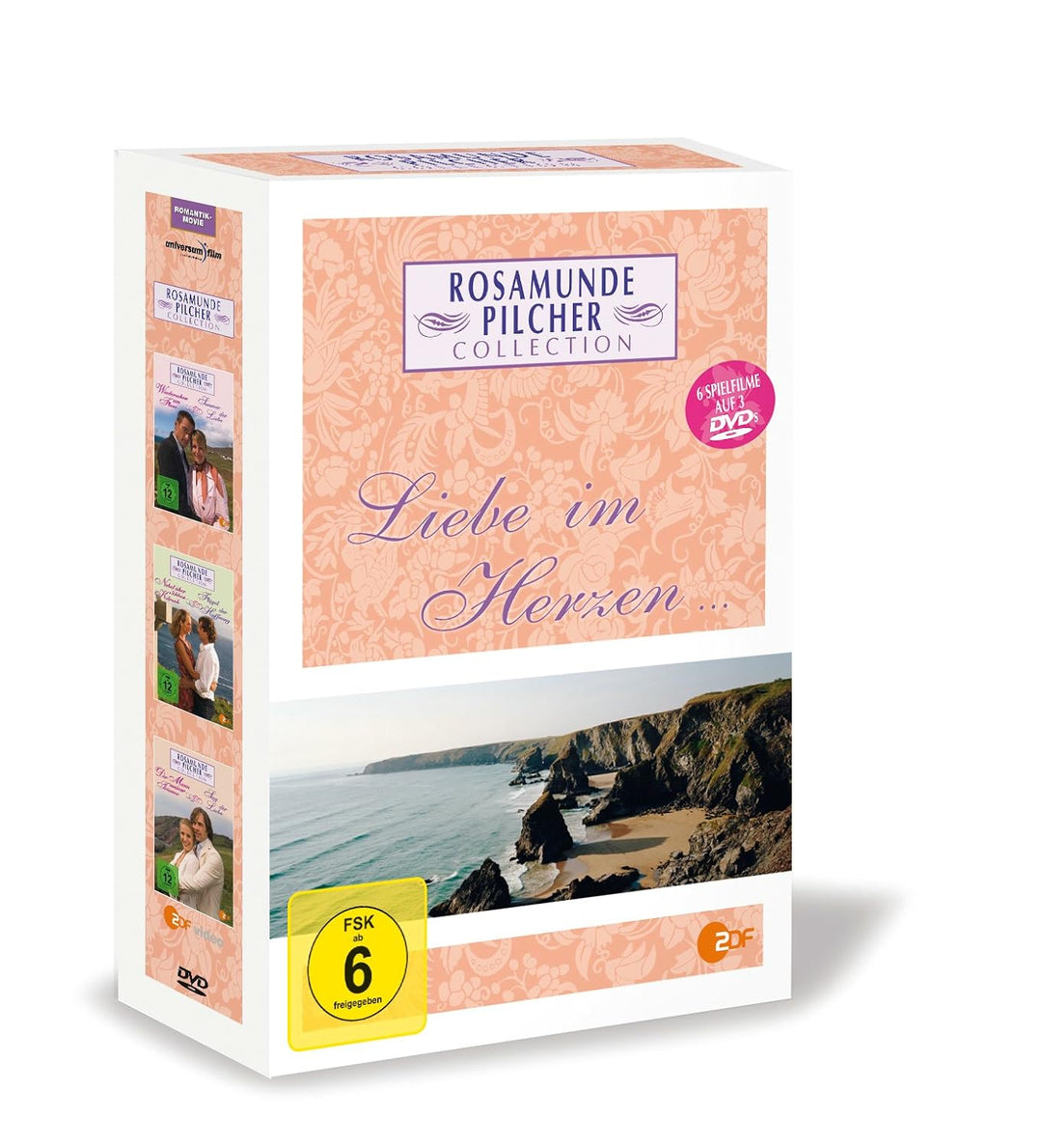 Rosamunde Pilcher Collection 8: Liebe im Herzen [3 DVDs], DVD