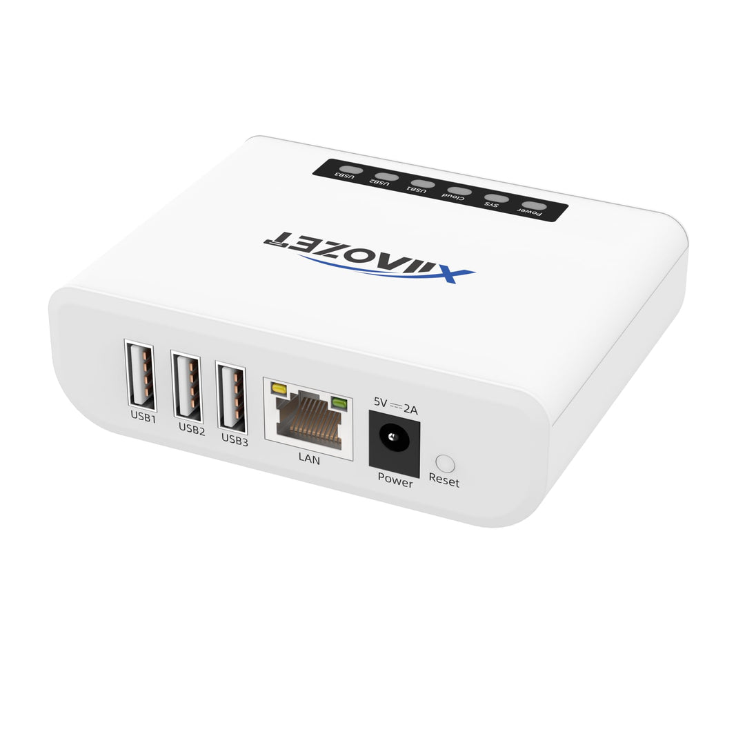 Kabelloser USB-Server und Druckserver teilen USB-Geräte (Drucker, Scanner oder mehr) über LAN über E