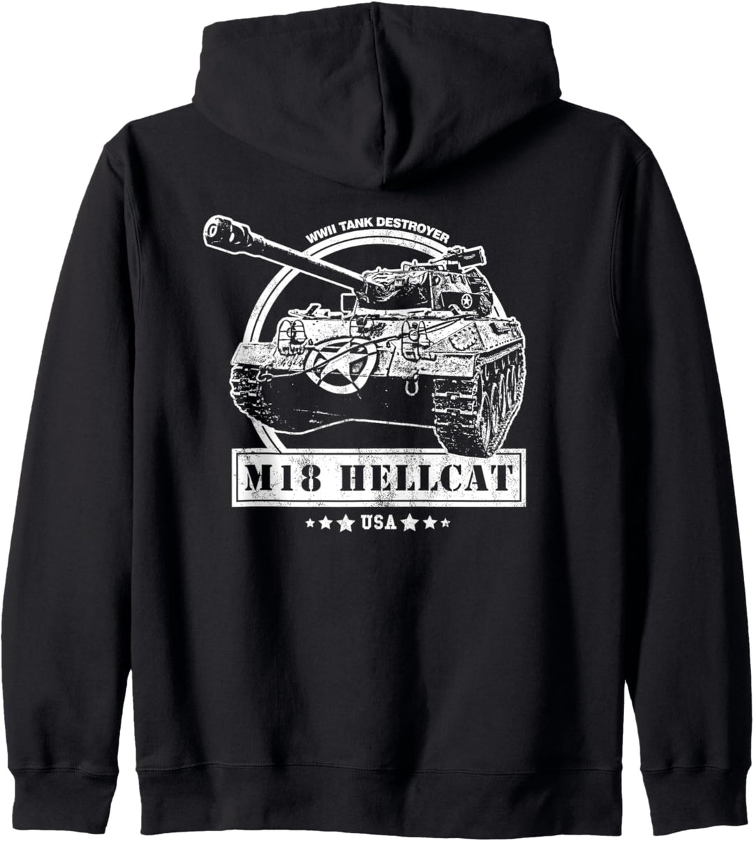 M18 Hellcat WW2 Jagdpanzer Kapuzenjacke