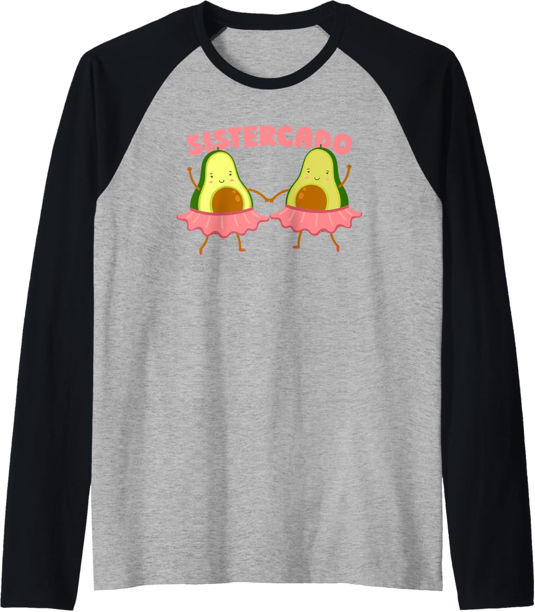 Schwester Avocado Grosse Geschwisterliebe - Schwester Raglan