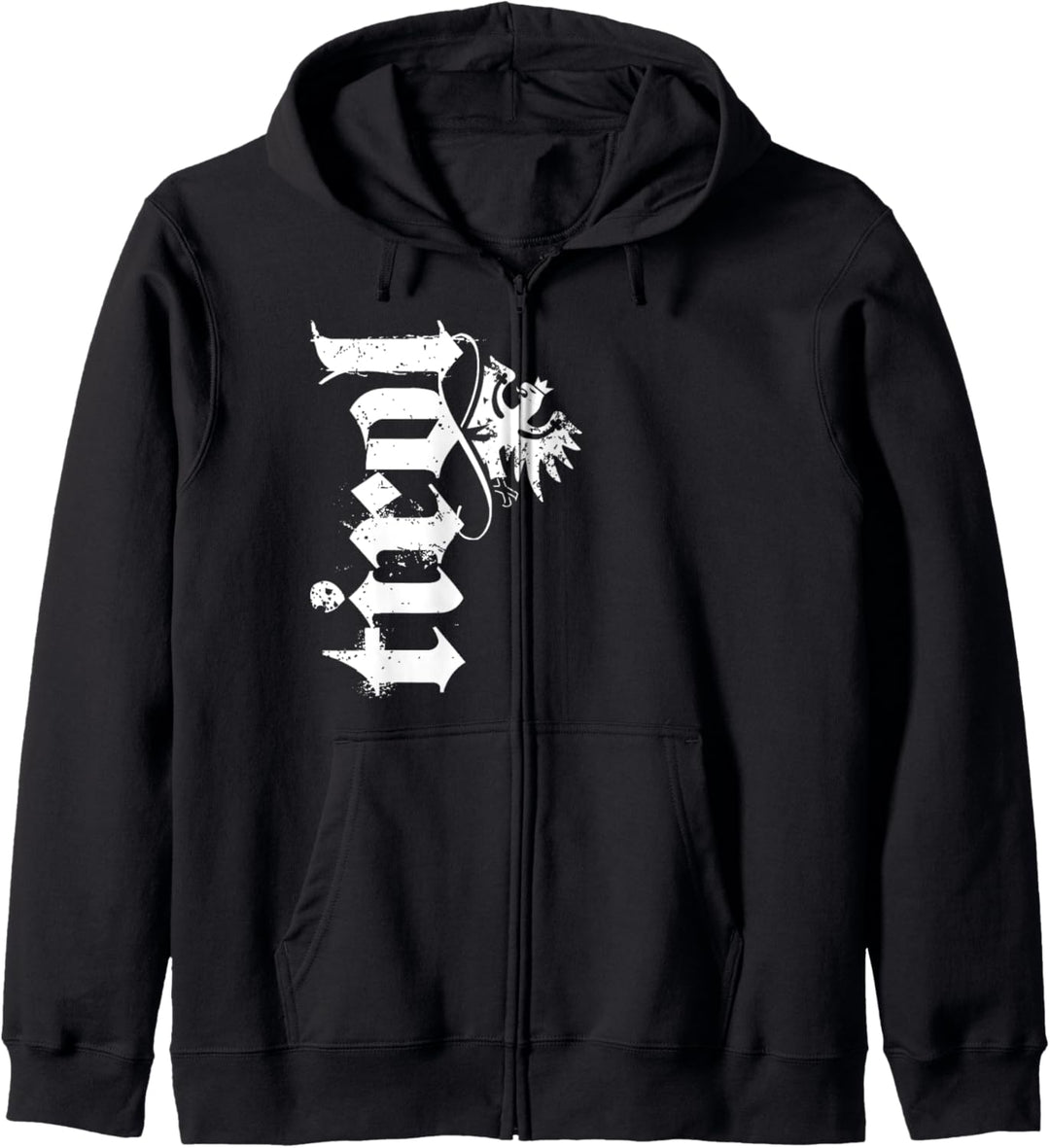 Tirol mit Tiroler Adler Retro Vintage Geschenk Herren Damen Kapuzenjacke