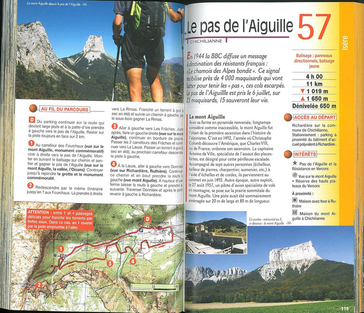 Alpes françaises - 100 plus beaux sommets sans corde: Les 100 plus beaux sommets sans corde (Les plu