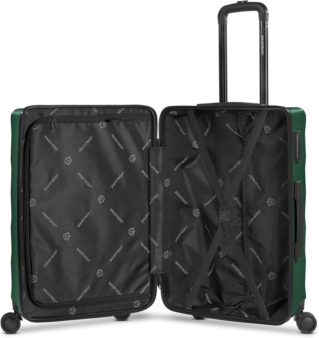 SMARTBOX Hartschalen Koffer-Set 3-teilig für Damen & Herren | leichte & stabile Reise-Trolleys aus h