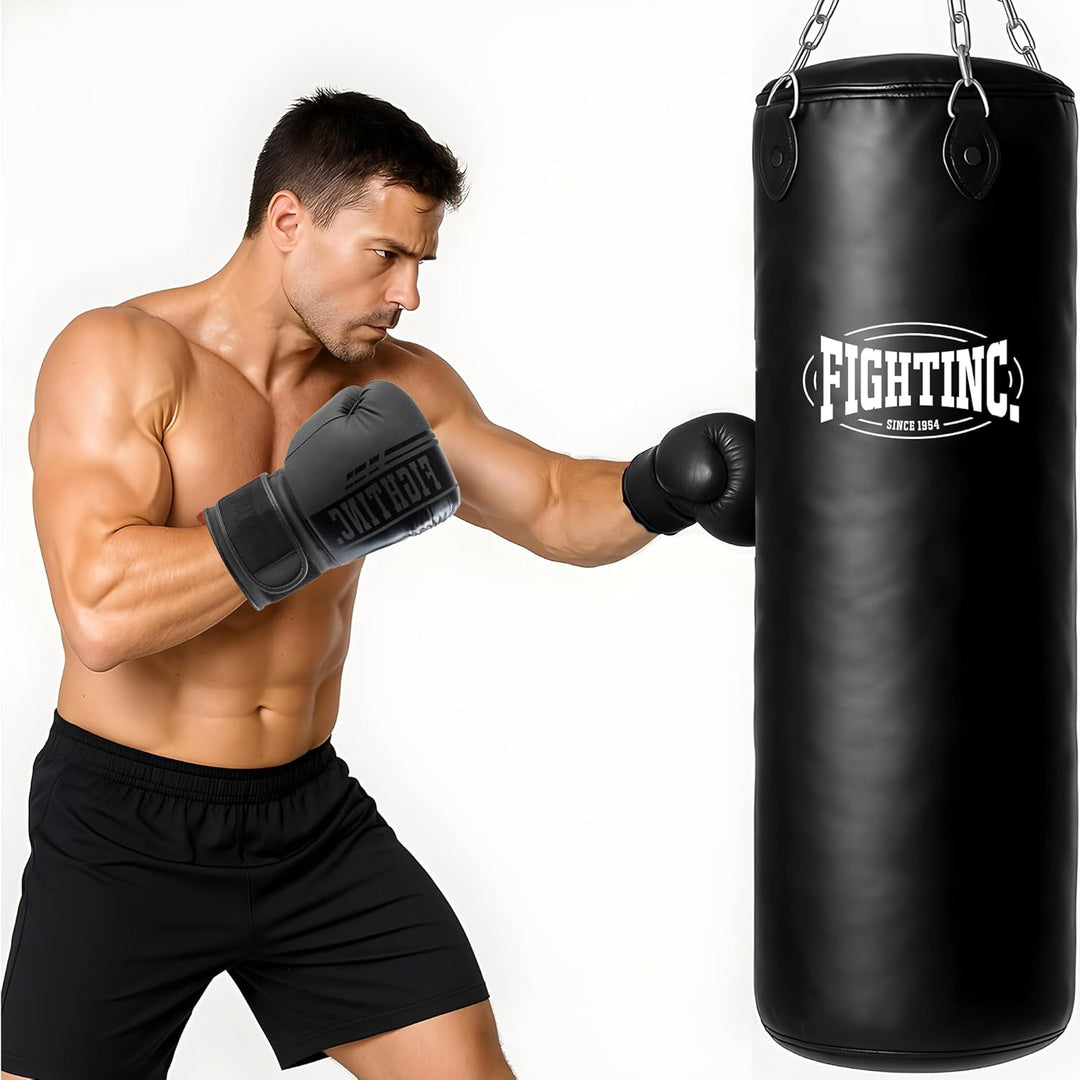 Boxsack Classic GEFÜLLT/UNGEFÜLLT/MIT FÜLLUNG 80 100 120 150 180 cm bis 55kg ideal für Jugend & Erwa