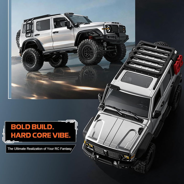 ARRIS 1/12 RC Crawler, MN-300 Off-Road Truck, 4x4 RC Rock Crawler RTR mit 2.4G Remote RC GWM Tank 30