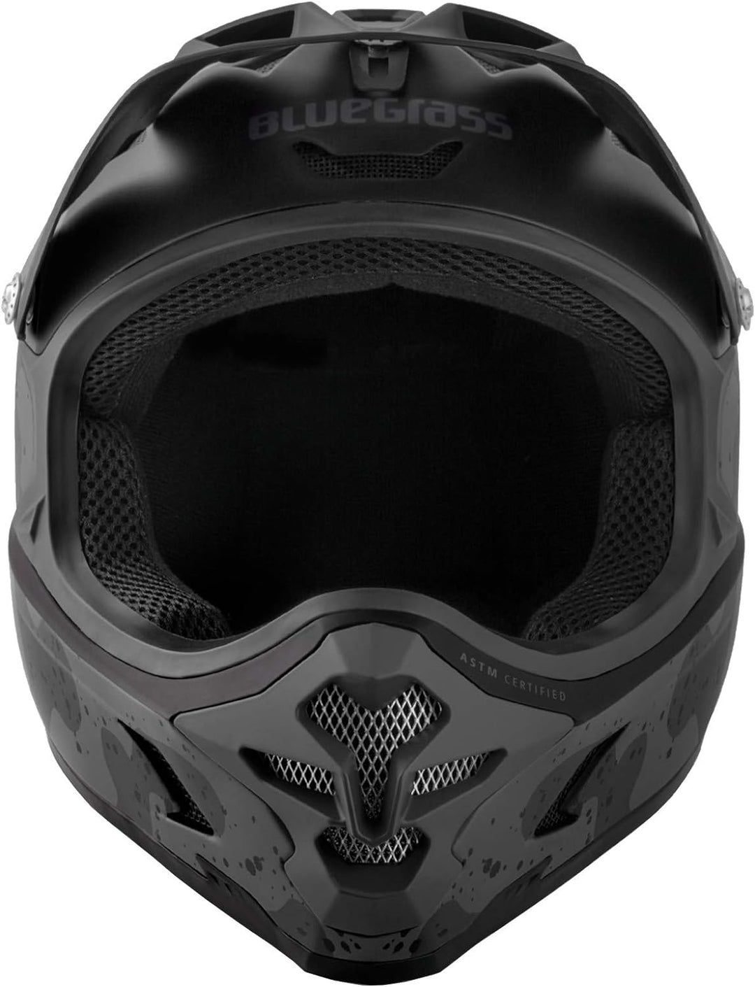 Met Helm Bluegrass Intox (60-62) Fahrradhelm für Erwachsene, Unisex, Schwarz (schwarz)