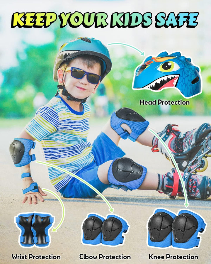 VICTGOAL Fahrradhelm Kinder zu Radsport Niedliche Cartoon 3D Gestaltet Kinderhelm für Fahrrad Skateb
