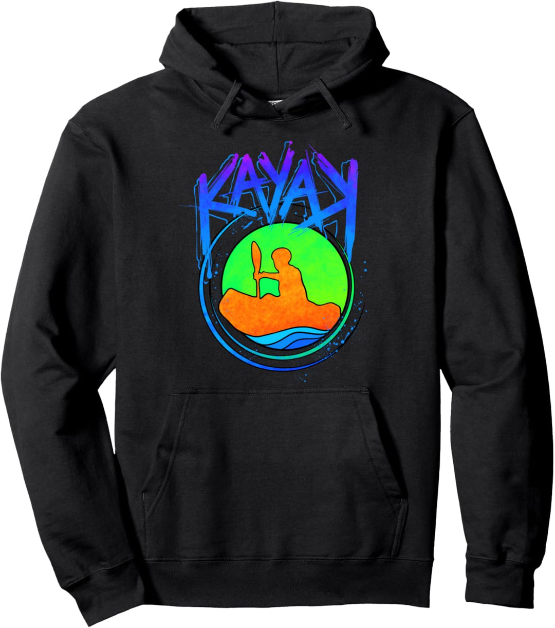 Tolles Kajak-/Kajak-Geschenk. Pullover Hoodie
