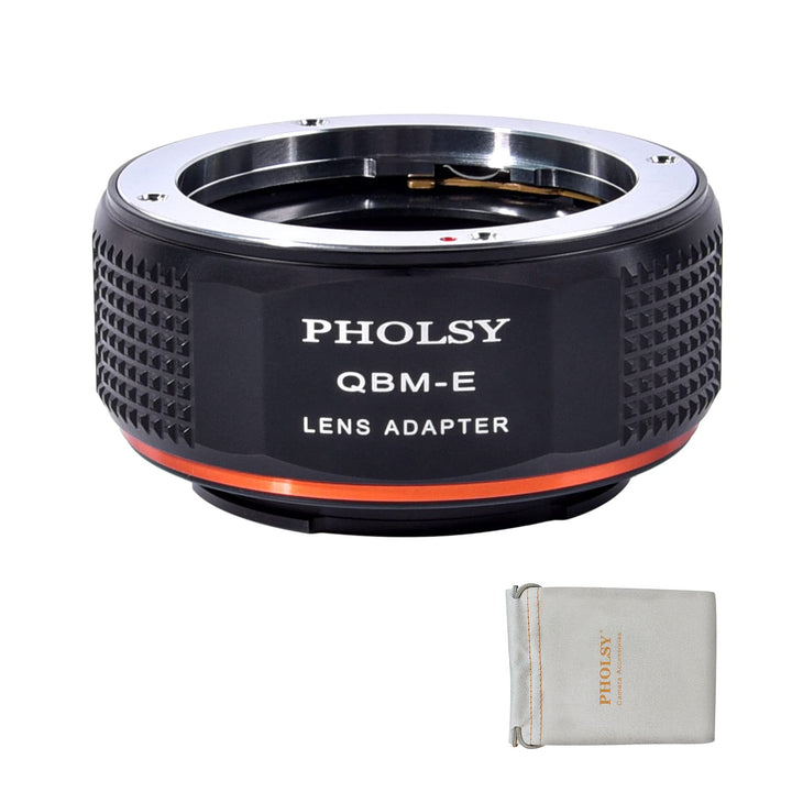 PHOLSY Objektivadapter Kompatibel mit Rollei SL35 (QBM) Rolleinar Objektiv auf Sony E Kameragehäuse