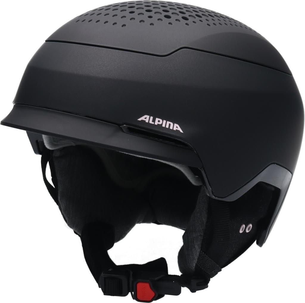 ALPINA Unisex - Erwachsene, GEMS Skihelm black-rose matt 51-55 cm, black-rose matt 51-55 cm