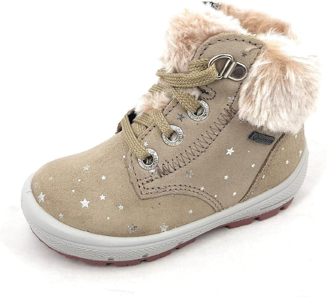 Superfit Mädchen Groovy Warm Gefütterte Gore-tex Schneestiefel 19 EU Beige 4000, 19 EU Beige 4000