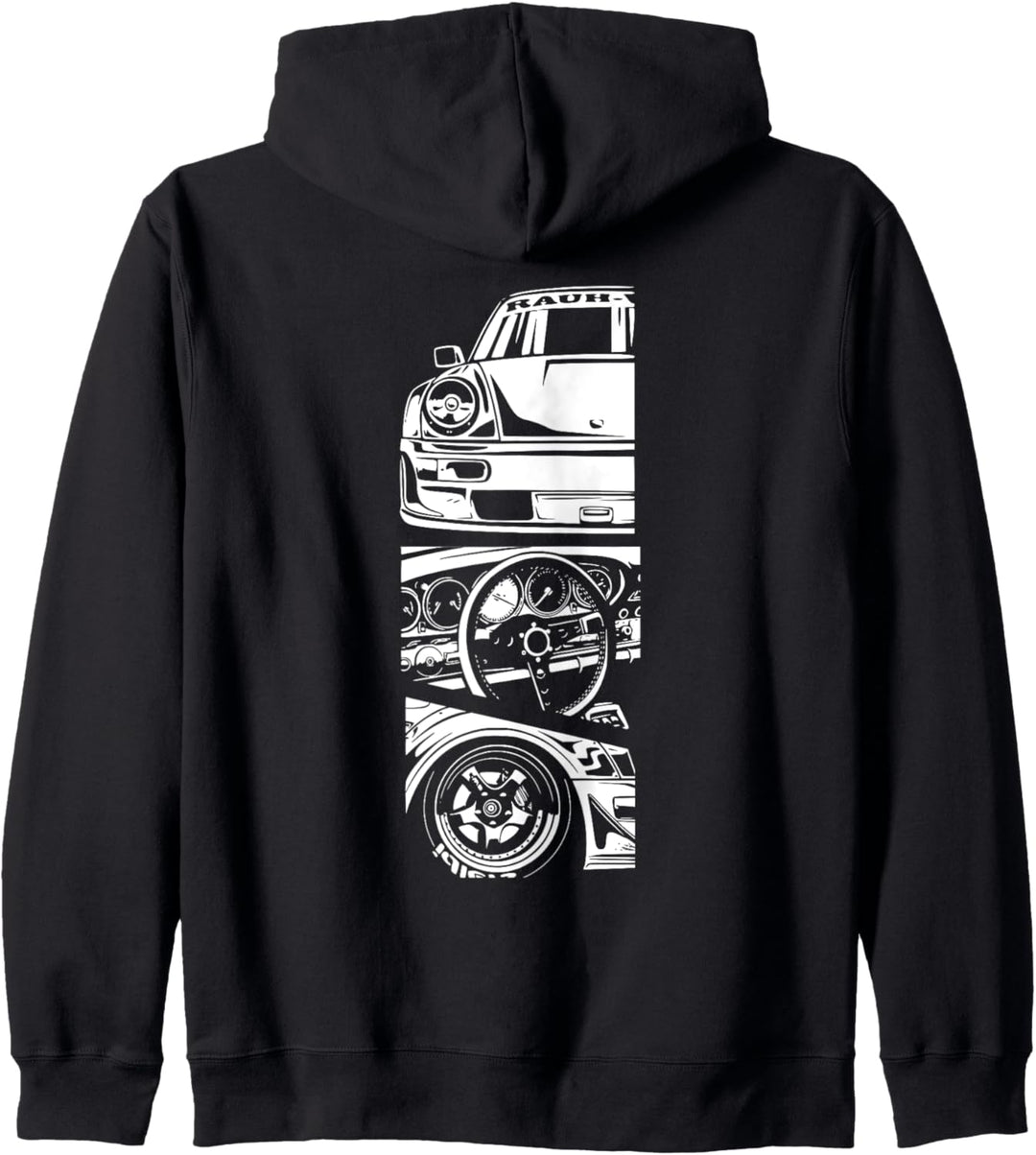 JDM x Oldtimer Fan Rwb Retro Tuning Classic Car Auto Kapuzenjacke