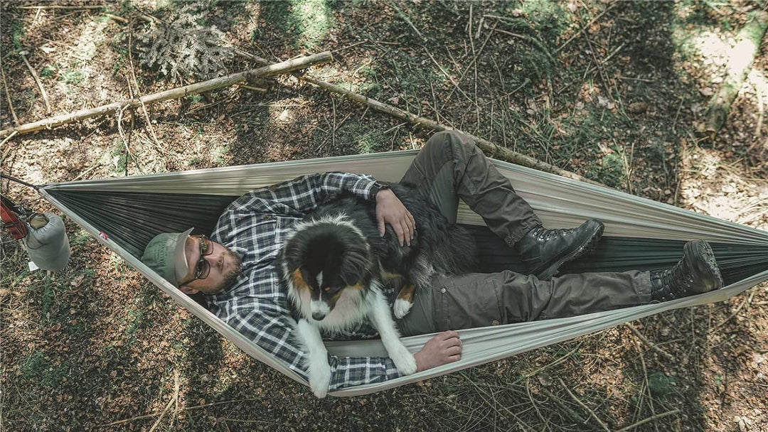 ROBENS Trace Hängematte beige/Oliv