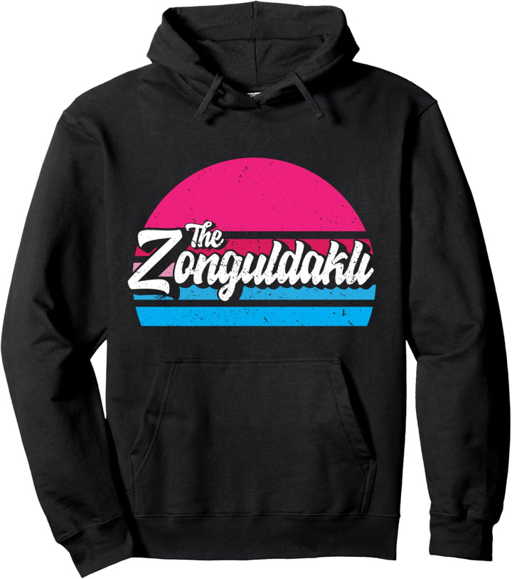 Zonguldak 67 Memleket Türkei Retro Geschenkidee Pullover Hoodie