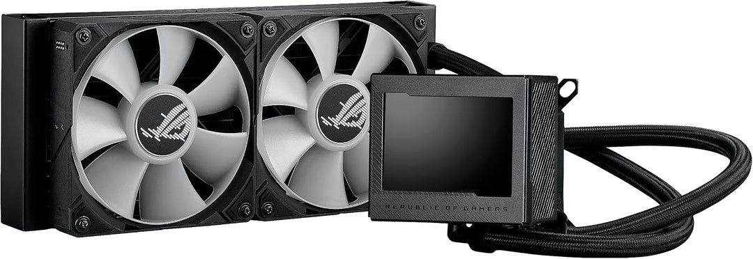 ASUS ROG Ryujin III 240 ARGB All-in-One-Flüssigkeits-CPU-Kühler mit 3,5-Zoll-LCD, Asetek-Pumpe der 8