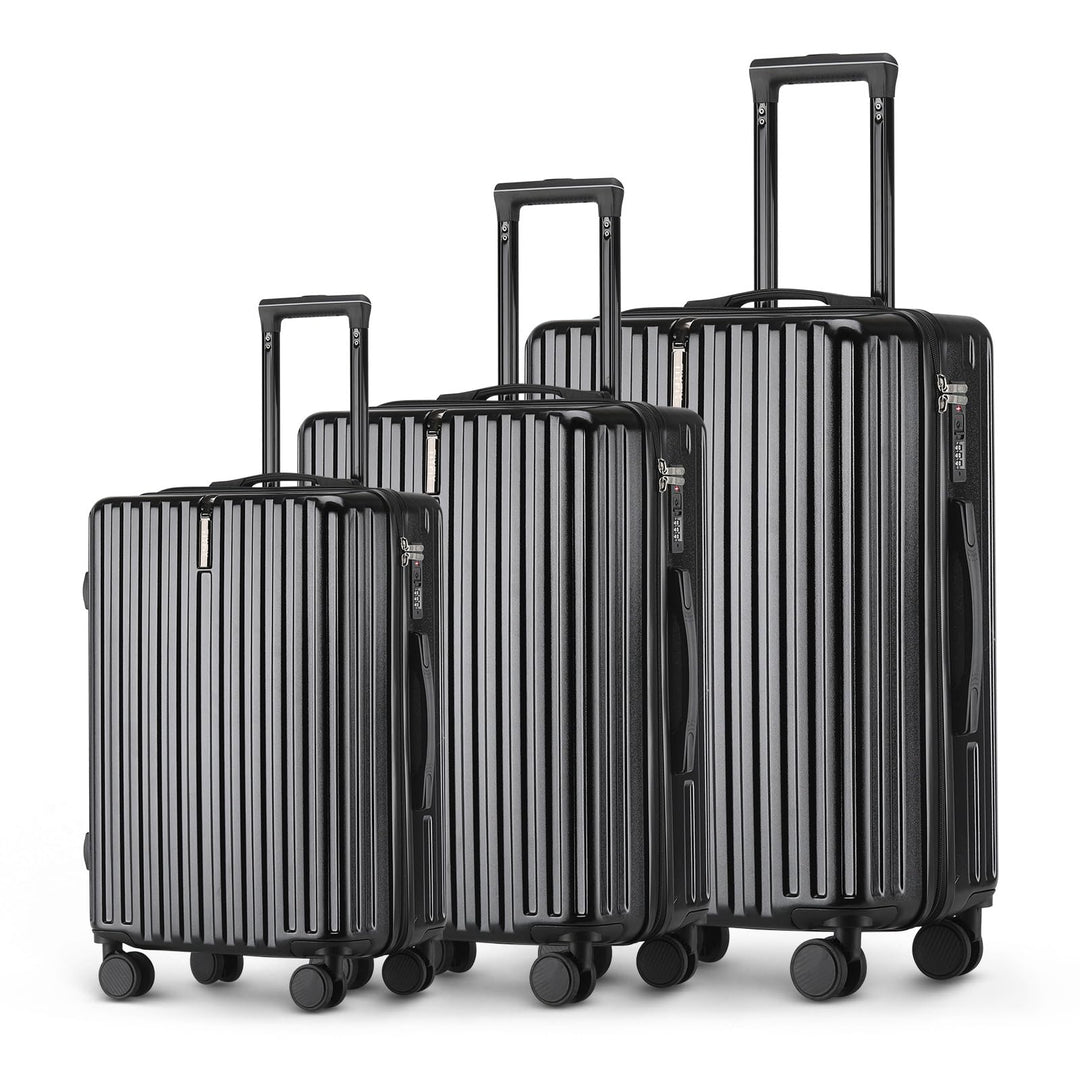 Kofferset 3 Teilig Hartschale Koffer Set Robustes und Langlebiges PC-Material Koffer mit TSA-Schloss